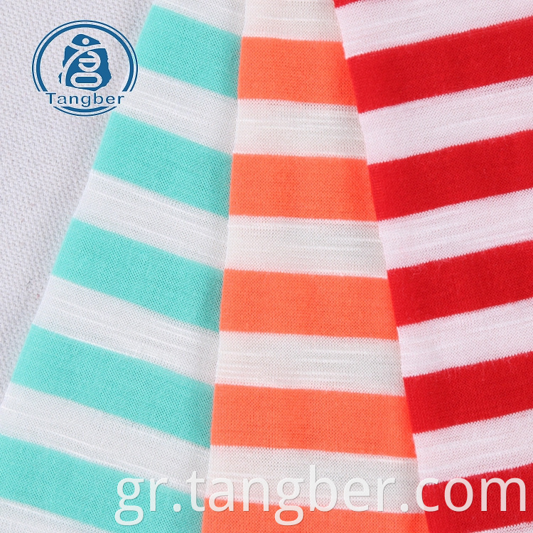 Stripe shirt fabric